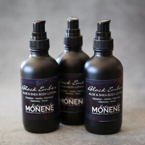 Black Ember Scented Aloe and Shea Body Lotion 4oz